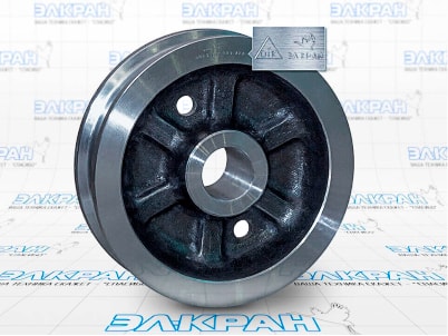 Колеса крановые двухребордные (K2Р)